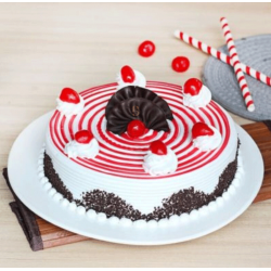 Black  Forest Strawberry  cake