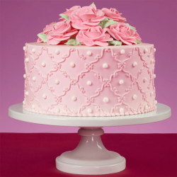 Romantic pink Cake