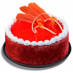 Red Velvet Cheese Flavour Cake